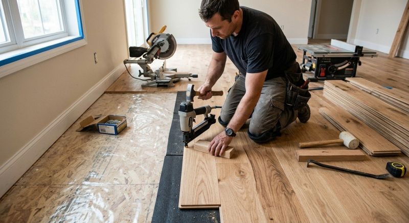 Hardwood Installation in Nottingham, NH