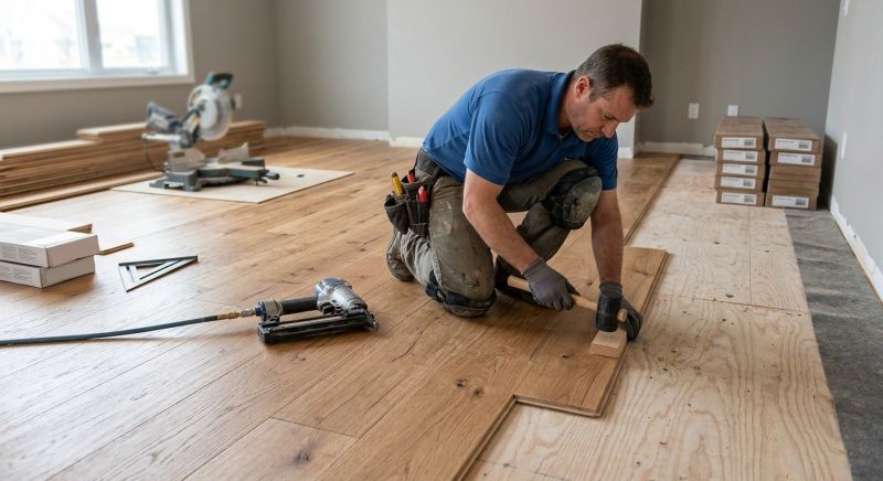 Hardwood Floor Installation in Georgetown, MA