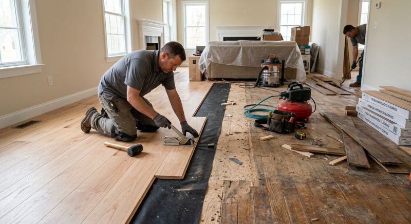 Hardwood Floor Installation in North Hampton, NH