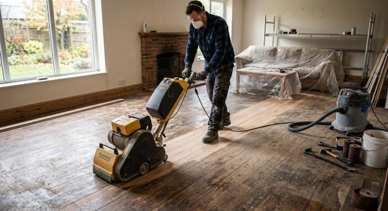 Hardwood Floor Renovation in Salem, NH