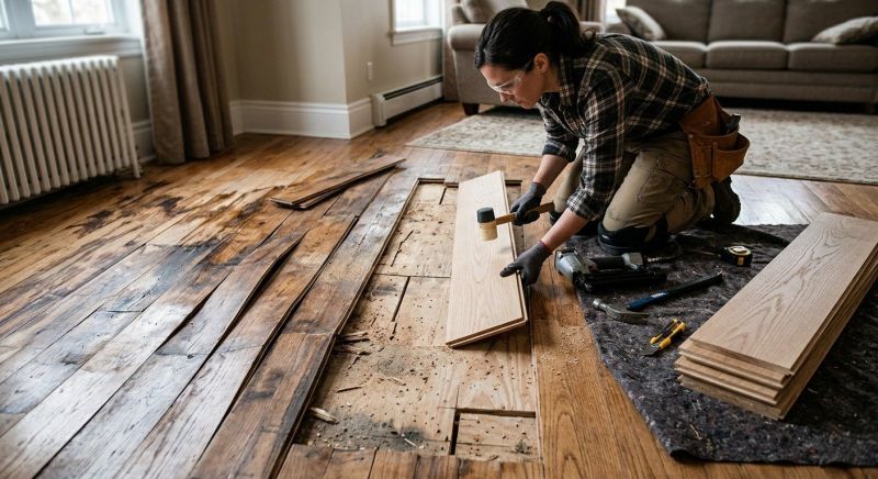 Hardwood Installation in Woburn, MA