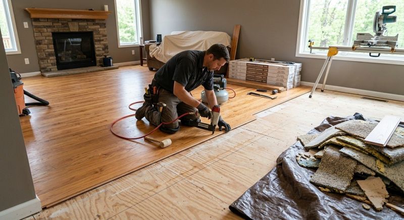 Hardwood Replacement in Salem, NH