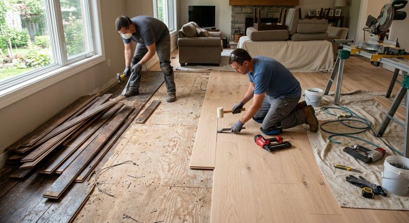 Hardwood Replacement in Salem, NH