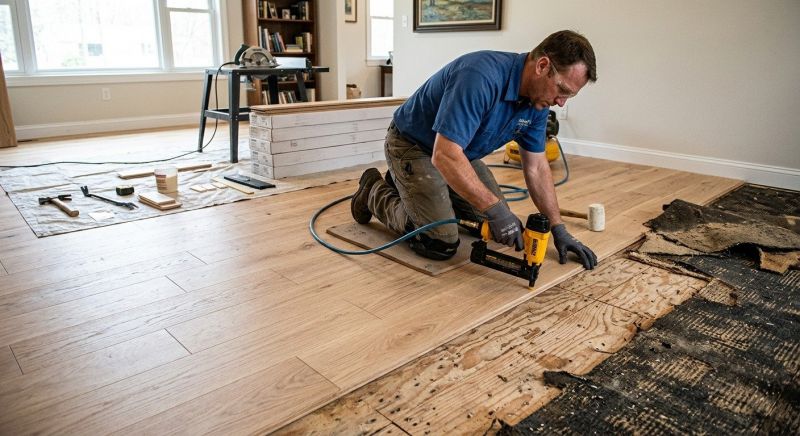 Hardwood Replacement in Pelham, NH
