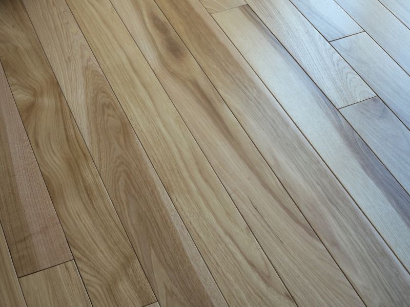 Hickory Floor Installation in Salem, NH