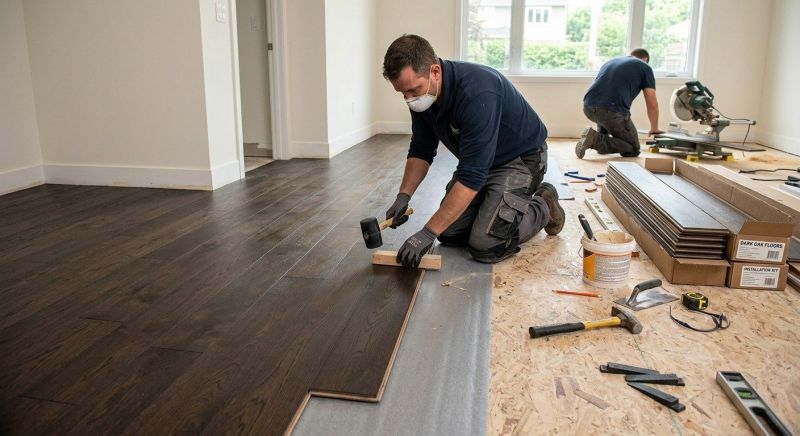 Maple Flooring Installation in Acton, MA