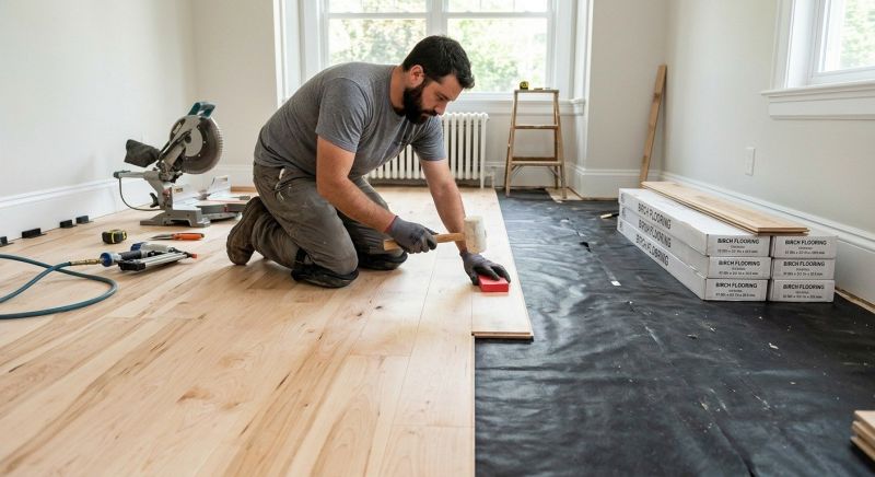 Maple Flooring Installation in Hooksett, NH