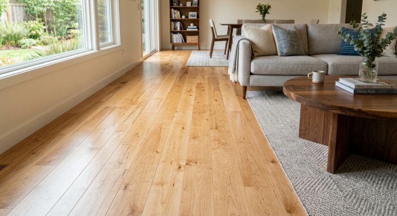 Maple Flooring Installation in Littleton, MA