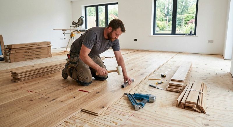 Oak Floor Replacement in Salem, NH