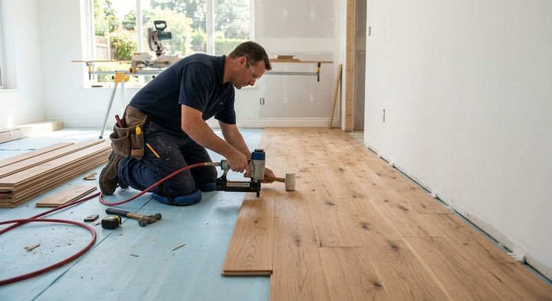 Wood Flooring Installation in Groveland, MA