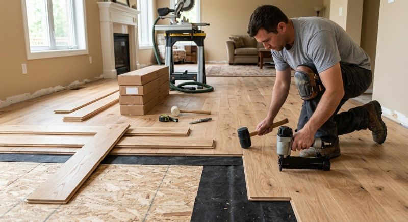Wood Flooring Installation in Salem, NH