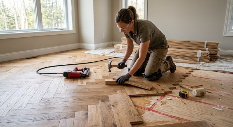 Wood Flooring Installation in North Billerica, MA