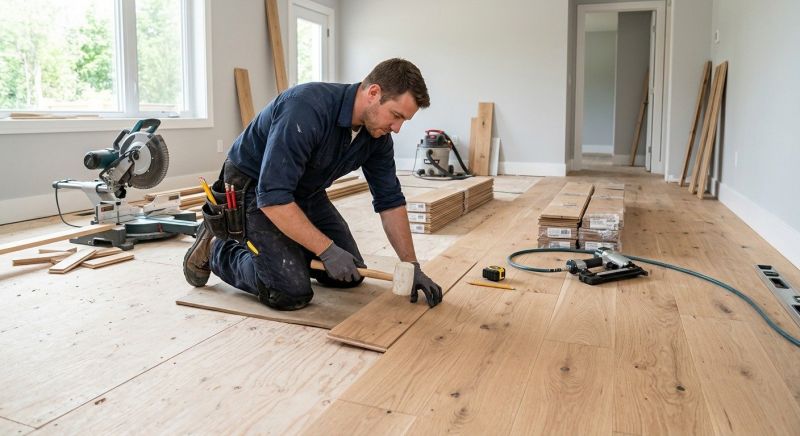 Wood Flooring Installation in Peabody, MA
