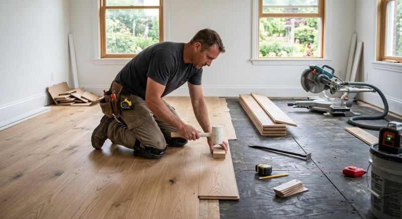 Wood Flooring Installation in Stoneham, MA